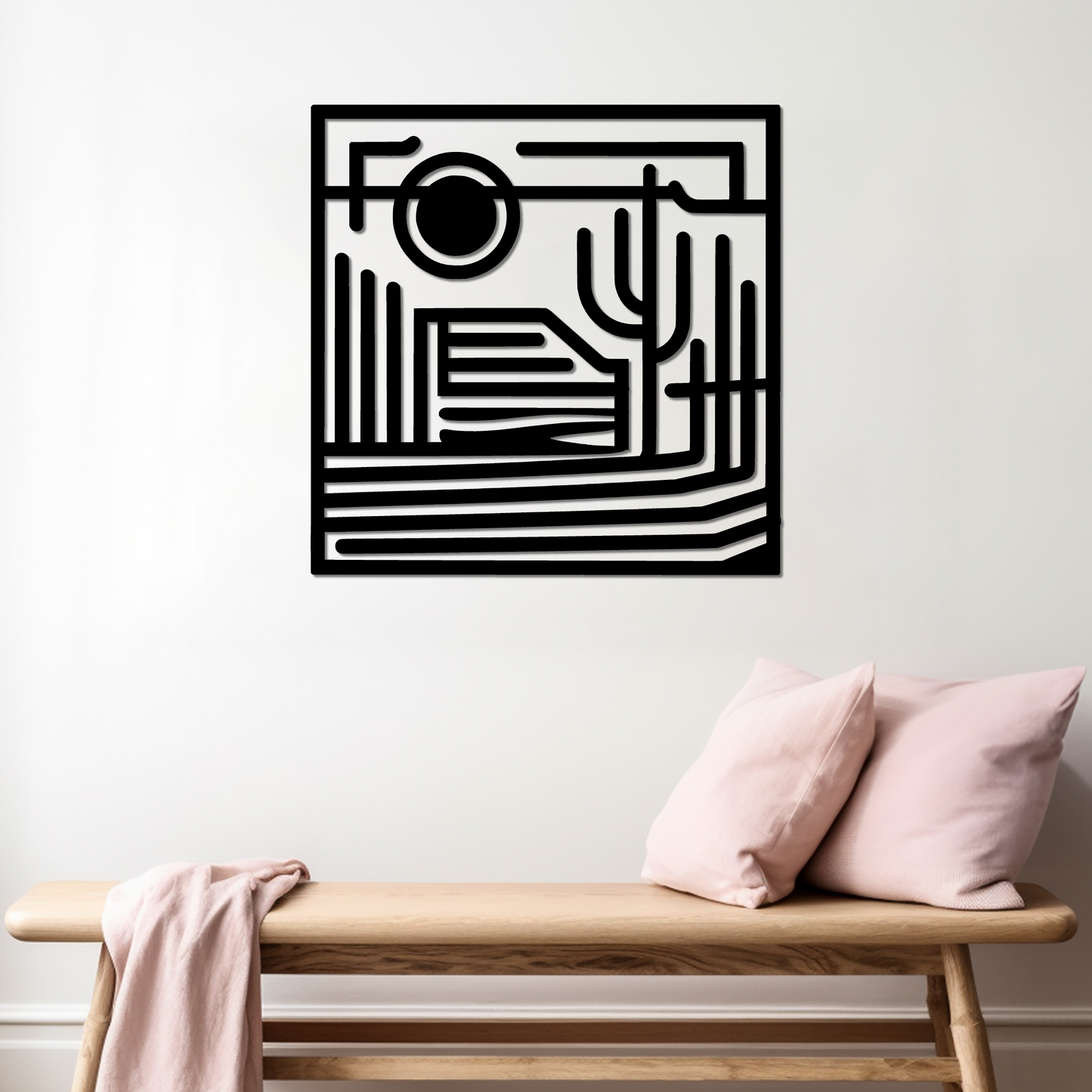 DESERT SUNRISE - METAL WALL ART