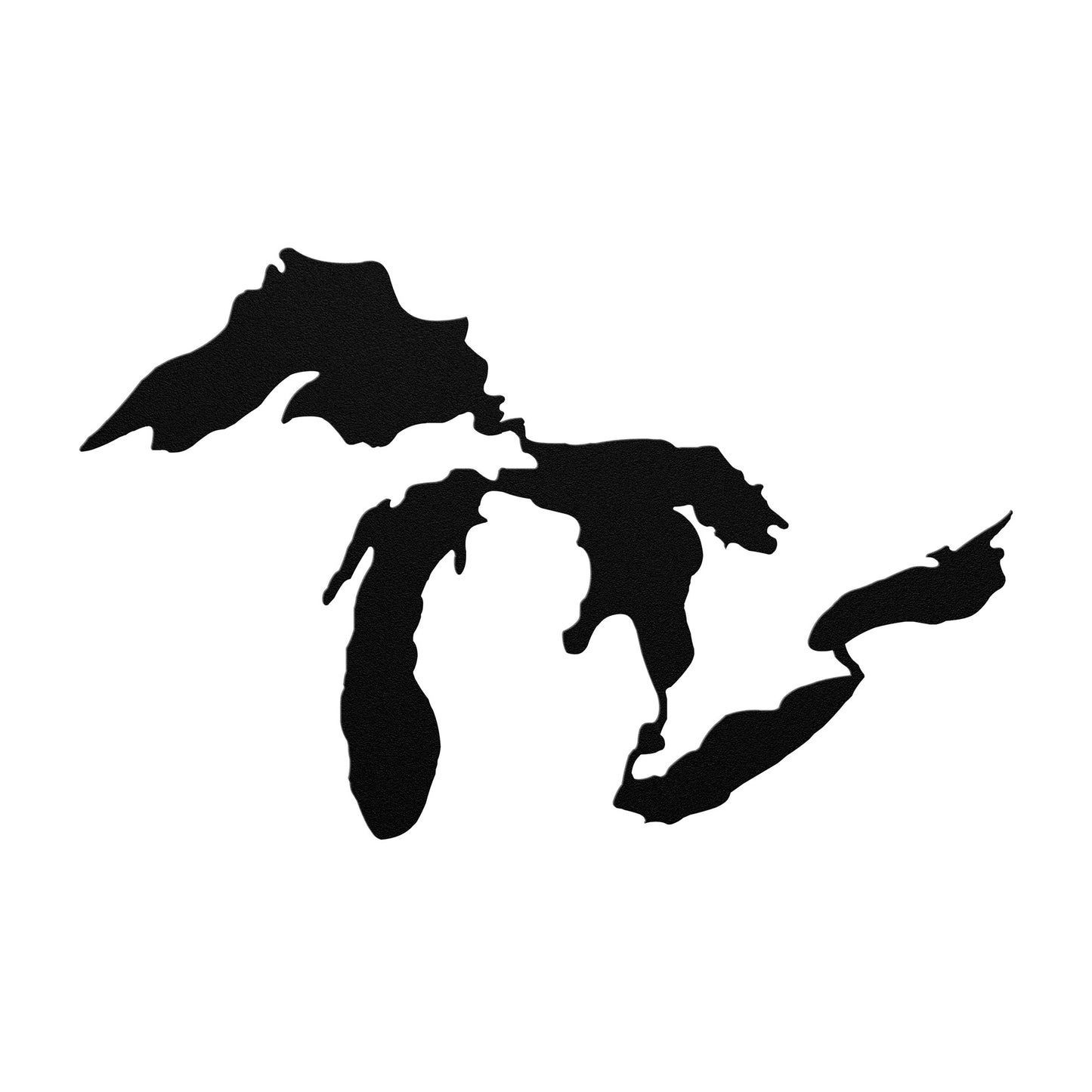 THE GREAT LAKES - METAL WALL ART