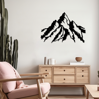 ROCKY MOUNTAINS - METAL WALL ART