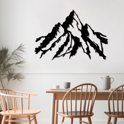 ROCKY MOUNTAINS - METAL WALL ART