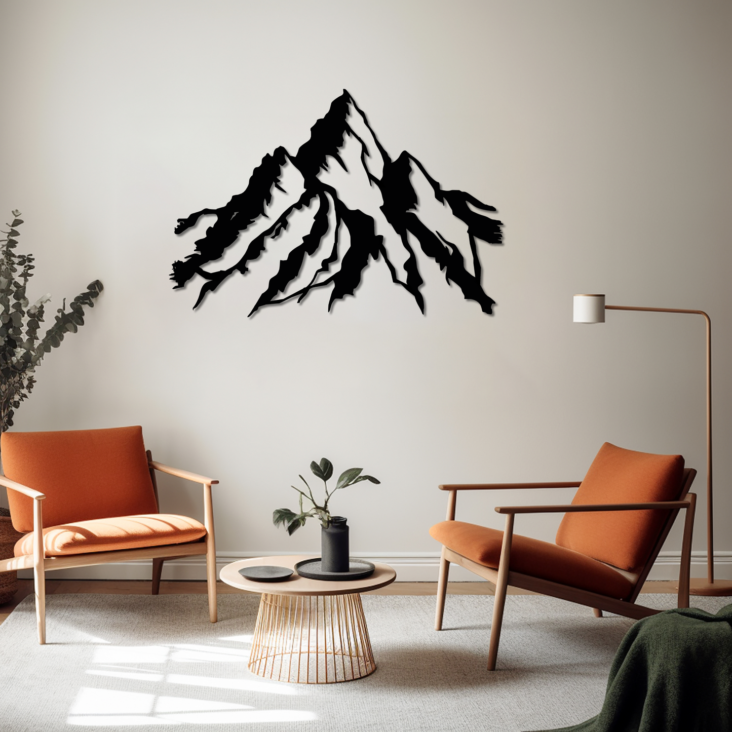 ROCKY MOUNTAINS - METAL WALL ART