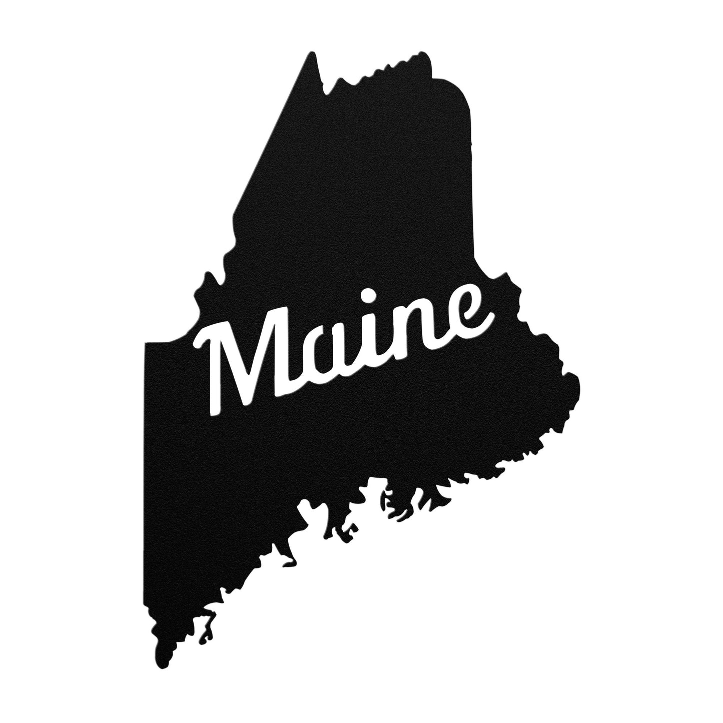 STATE OF MAINE - METAL WALL ART