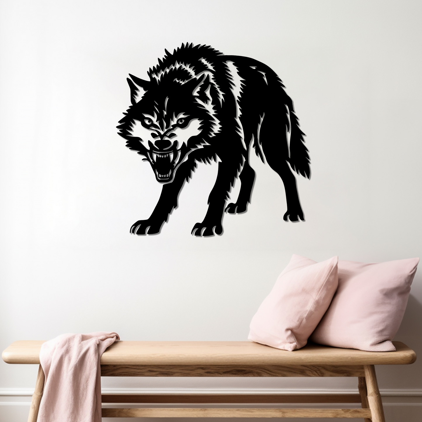 WICKED WOLF - METAL WALL ART